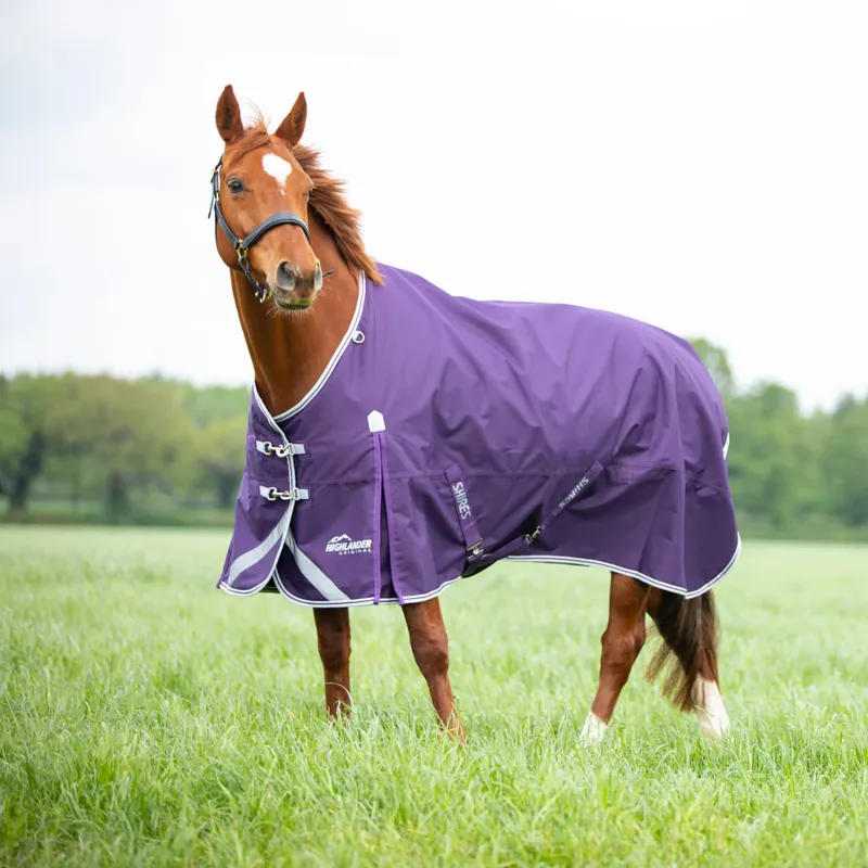 Highlander Original 100 Turnout Rug PLUM