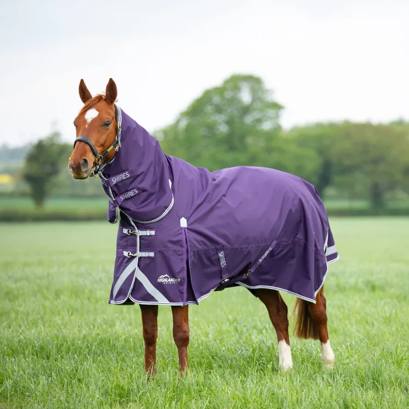 Highlander Original 100 Combo Turnout Rug PLUM