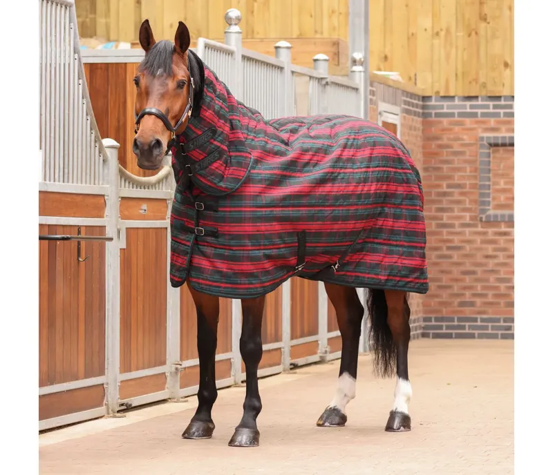 Tempest Plus 200 Stable Combo Rug Red TARTan