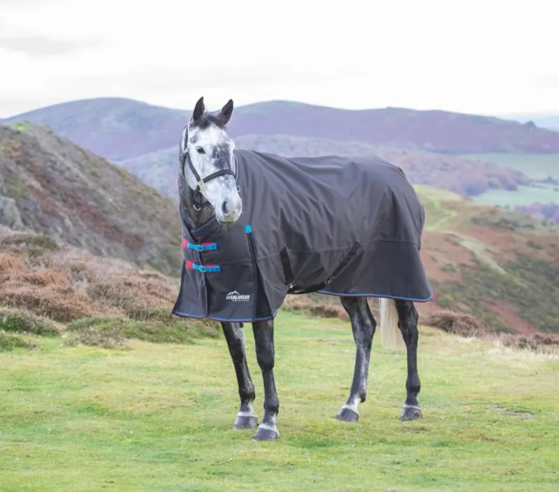 Highlander Original 200 Turnout Rug in BLACK