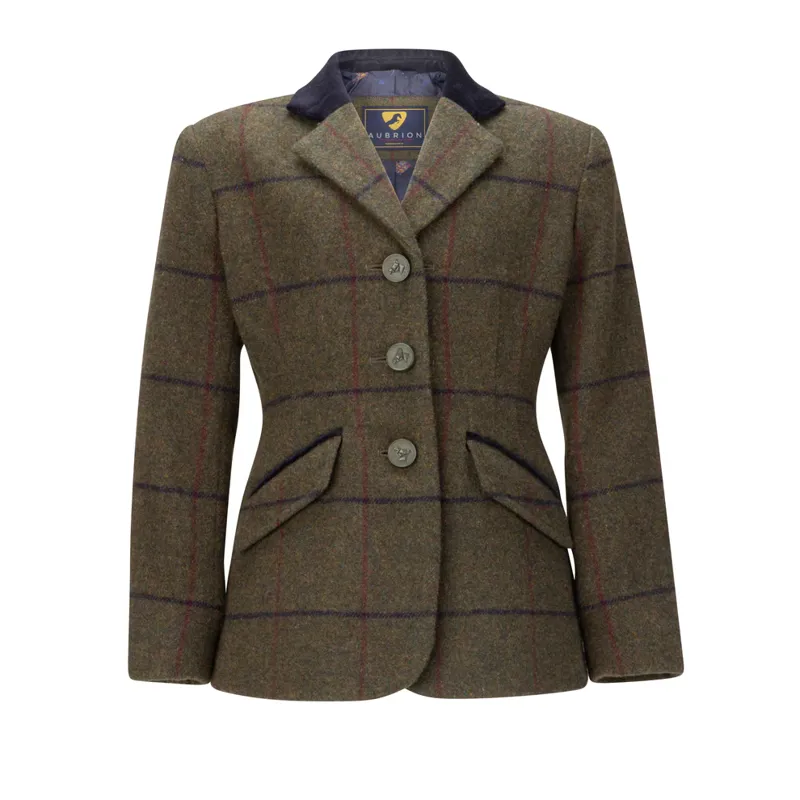 Aubrion Saratoga Jacket - Childs Spruce/Green/Check