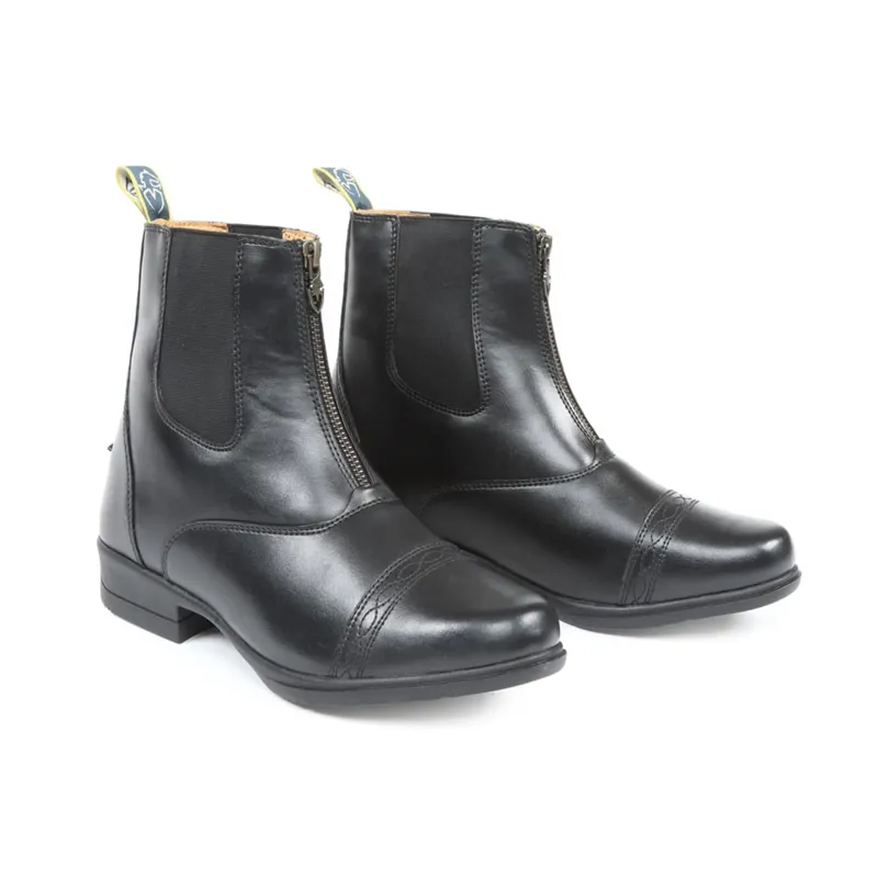 Moretta Clio Youth Paddock Boots in Black