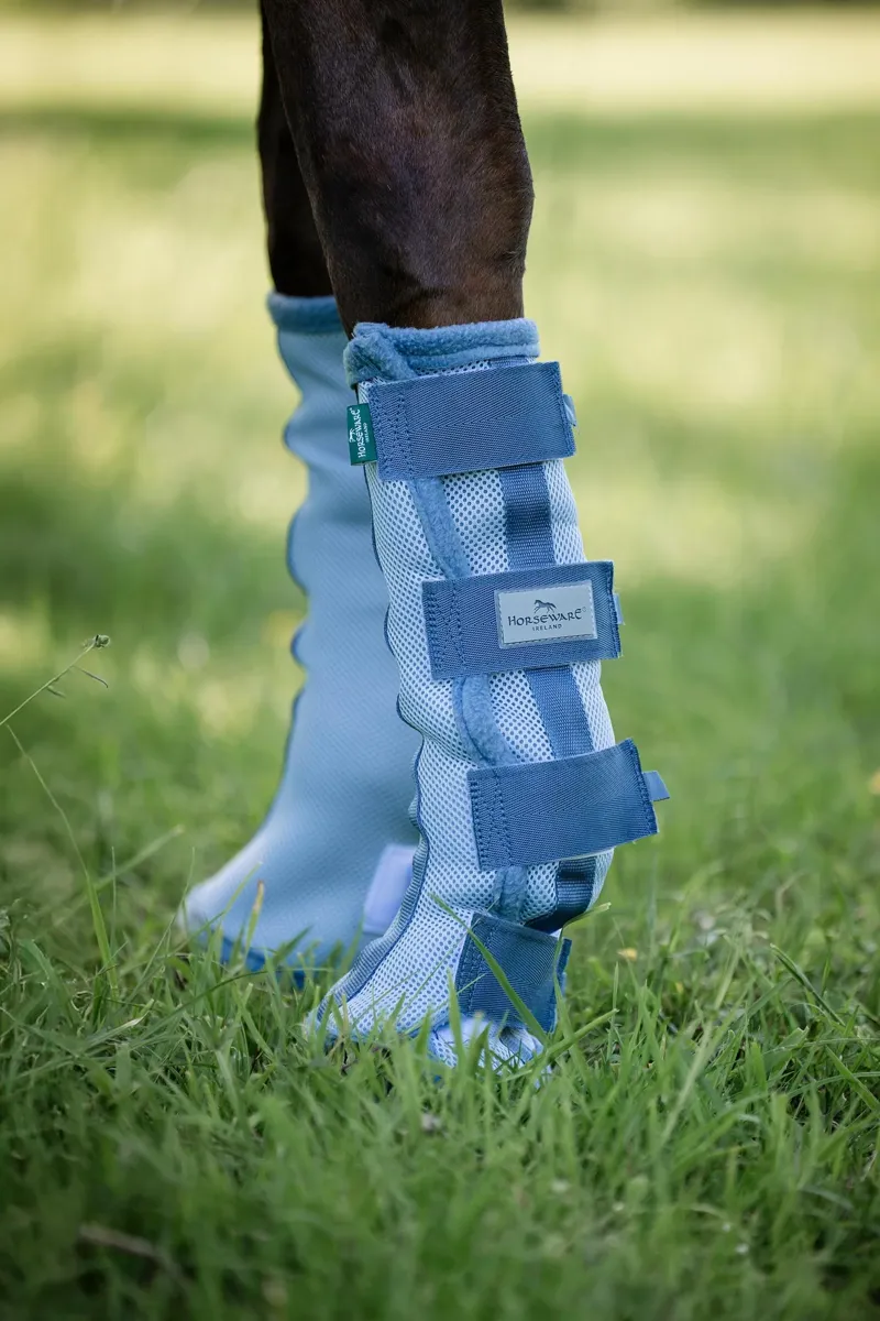 Horseware Fly Boots Blue - Set of 2-1