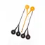 Breeze Up Australian Noseband Orange Rubber