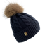Breeze Up GC Knit Hat Detachable Pom Navy
