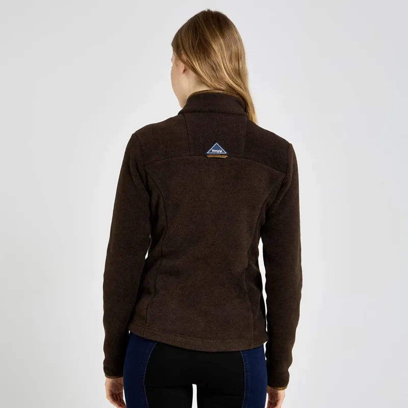 Britannia Fleece Jacket Olive Brown-1