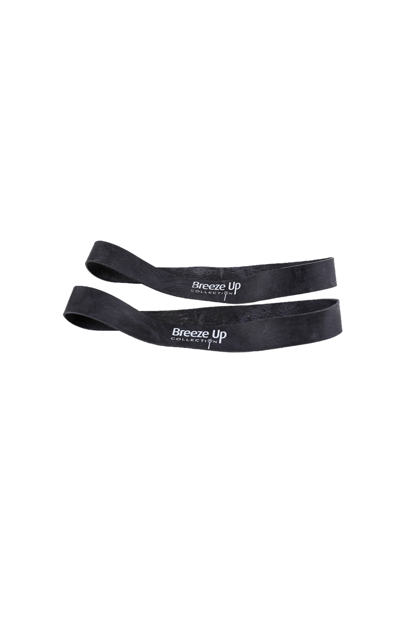 Breeze Up Rubber Headband Black