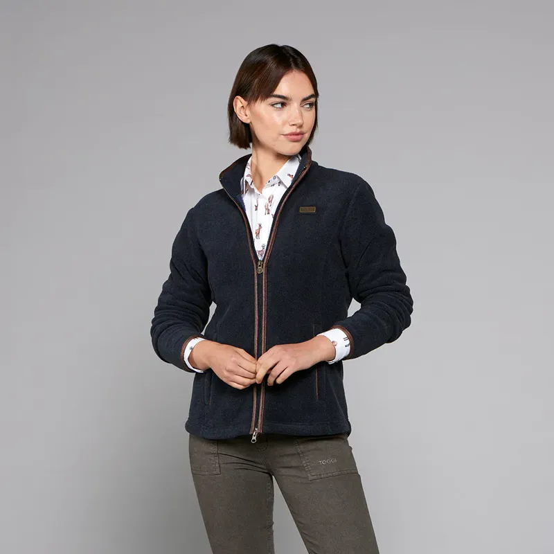 Toggi Britannia Womens Fleece Jacket Midnight Navy