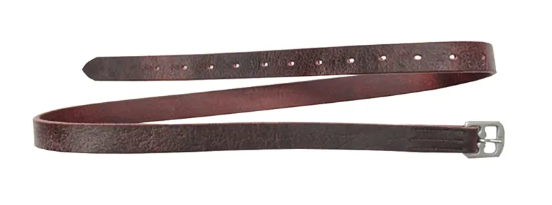 Breeze Up Buffalo Stirrup Leathers Brown