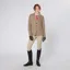 Cameo Tweed Show Jacket in Green Tweed