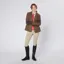 Cameo Tweed Show Jacket in Brown Tweed