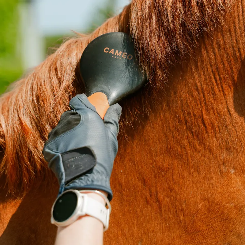 Cameo Mane and Tail Brush Black/Orange-1
