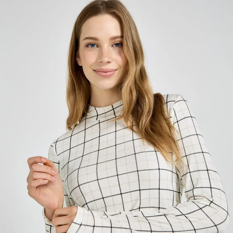 Checkley Jersey Turtle Neck Multicolour-2