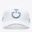 CT Logo Cap White/Blue Fog