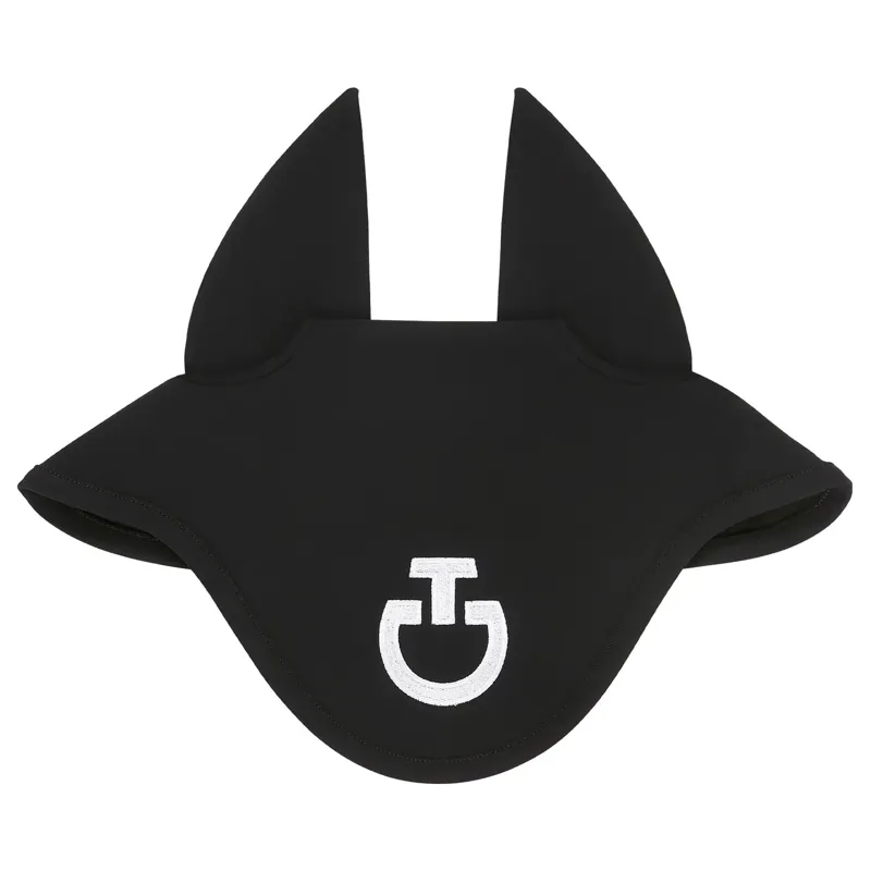 Cavalleria Toscana Lightweight Jersey Horse Earnet Black