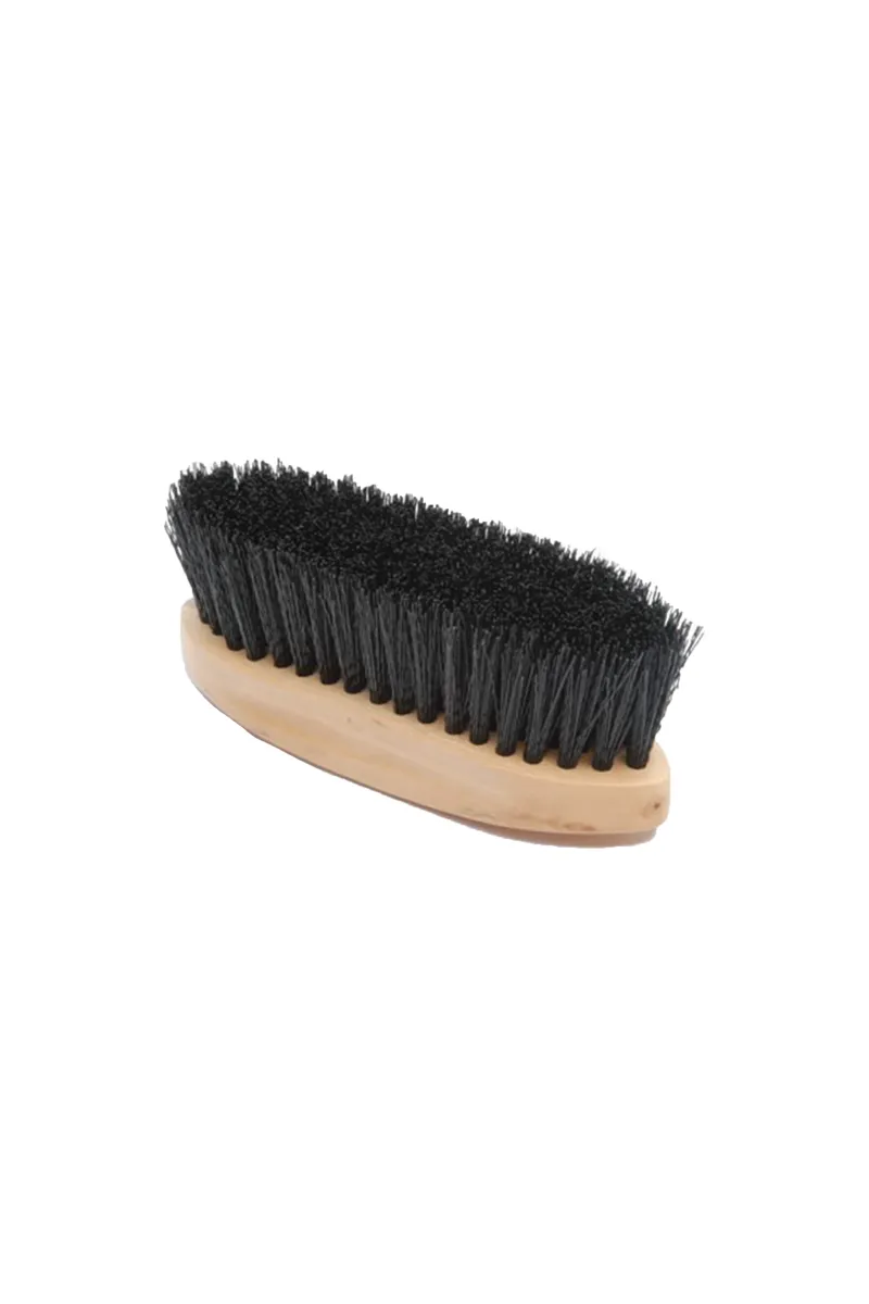 Celtic Equine Dandy Brush Wooden Back Black Bristles