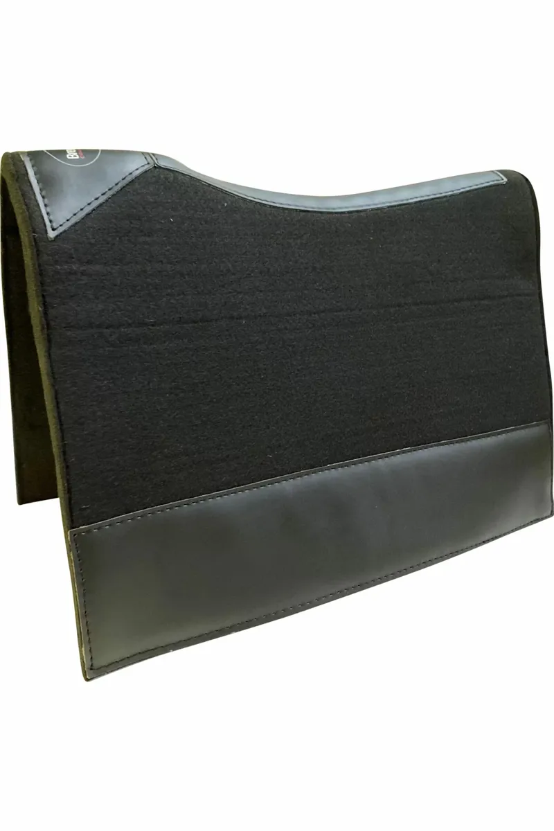 Breeze Up Felt Saddle Pad Jump Black 25' x 36'