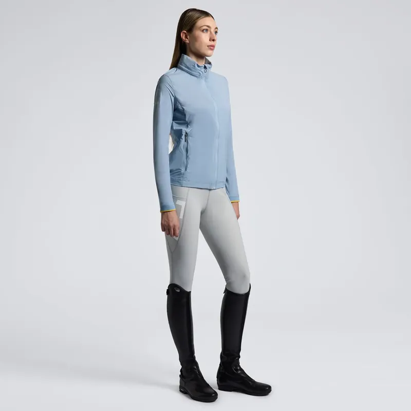 Cavalleria Toscana Womens Heat-Sealed Jacket Blue Fog