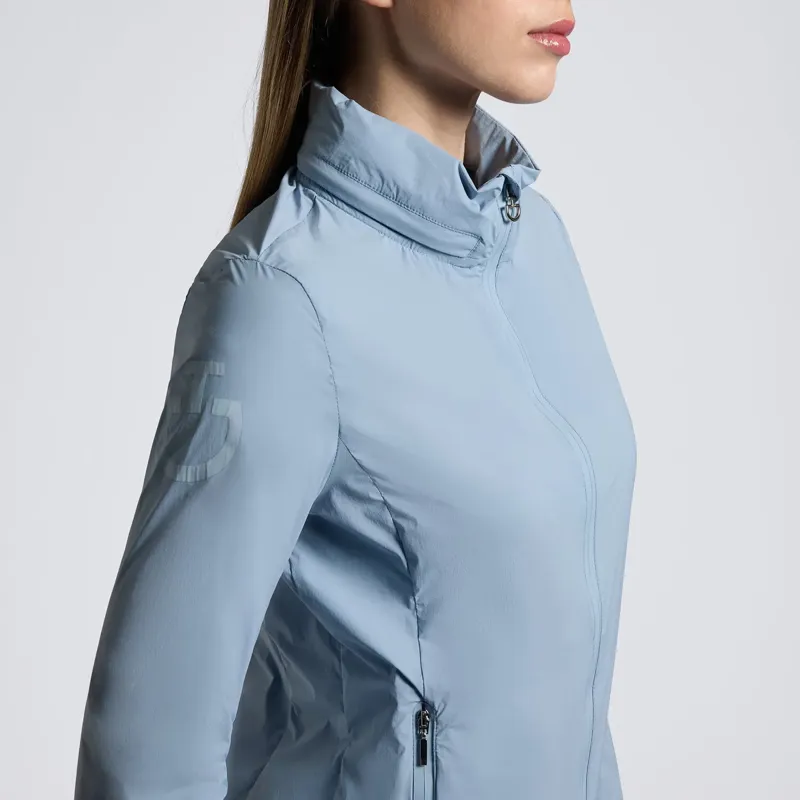 Cavalleria Toscana Womens Heat-Sealed Jacket Blue Fog-1