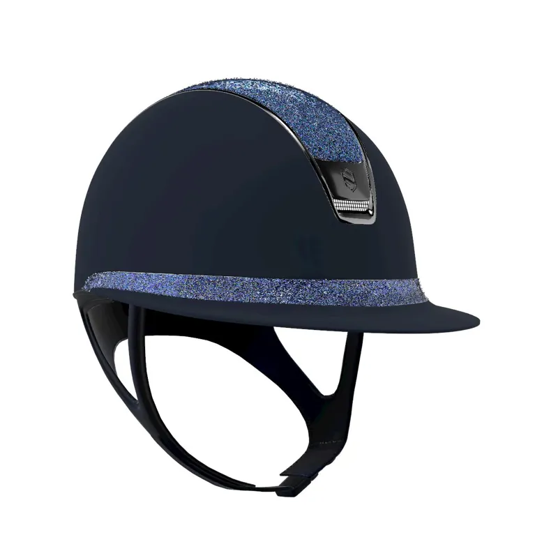 Miss Shadowmatt Blue w/ Ultrafine Paradise Shine Band and Blazon