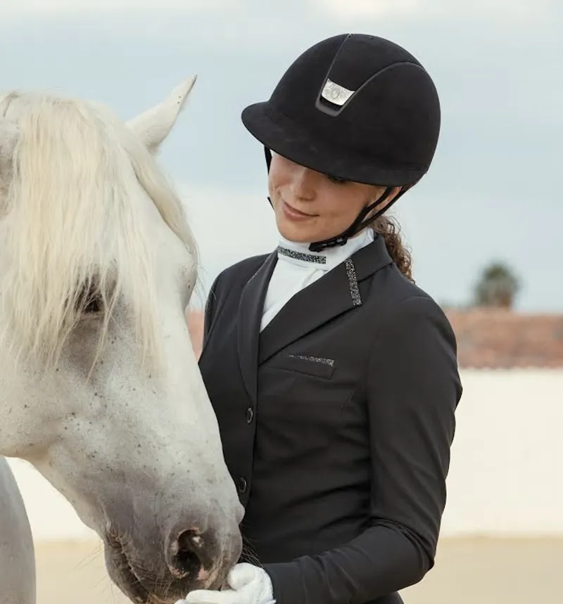 Miss Shield V2 Alcantra Black with Matt Black Trim Medium-1