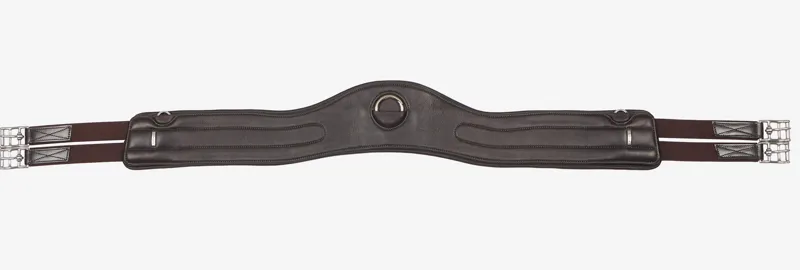 Le Mieux Hunter Girth with Detachable Non-slip Liner Havana-1