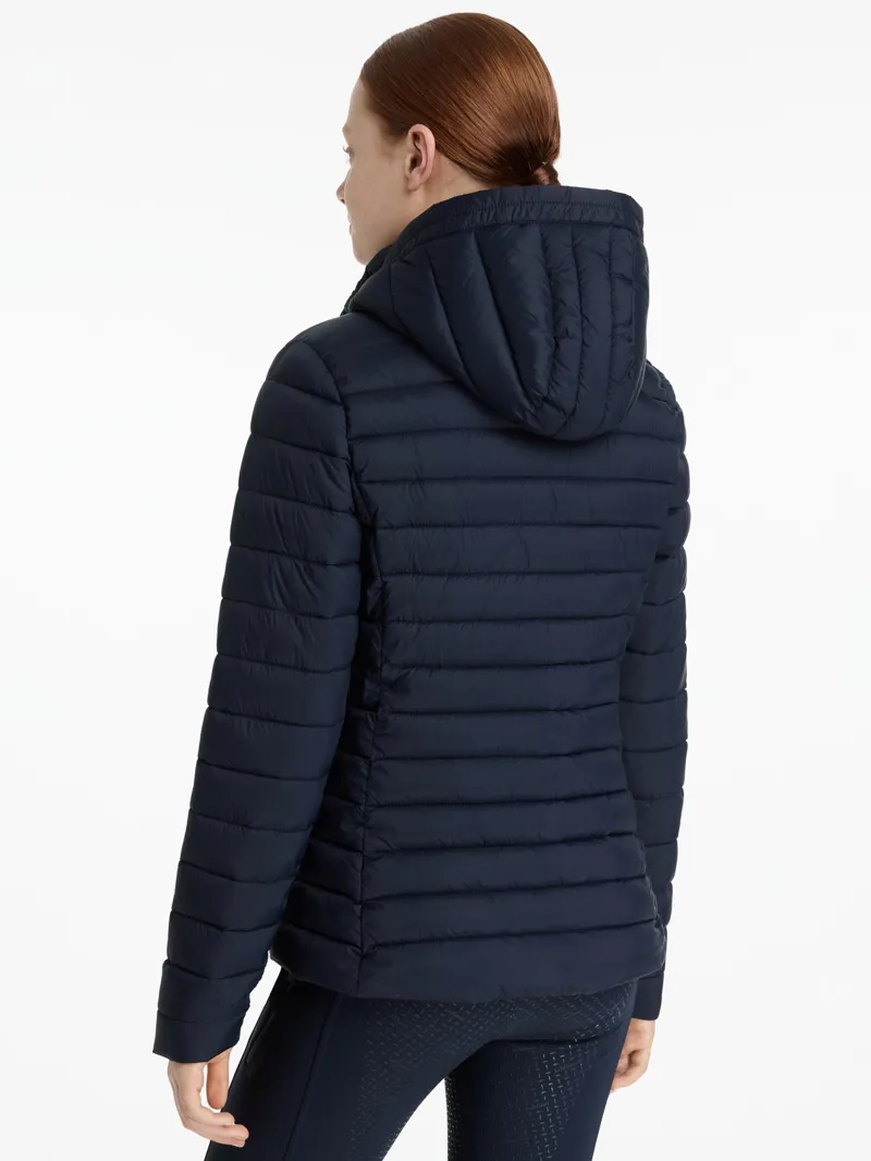 Le Mieux Young Rider Ruby Puffer Jacket Navy-1