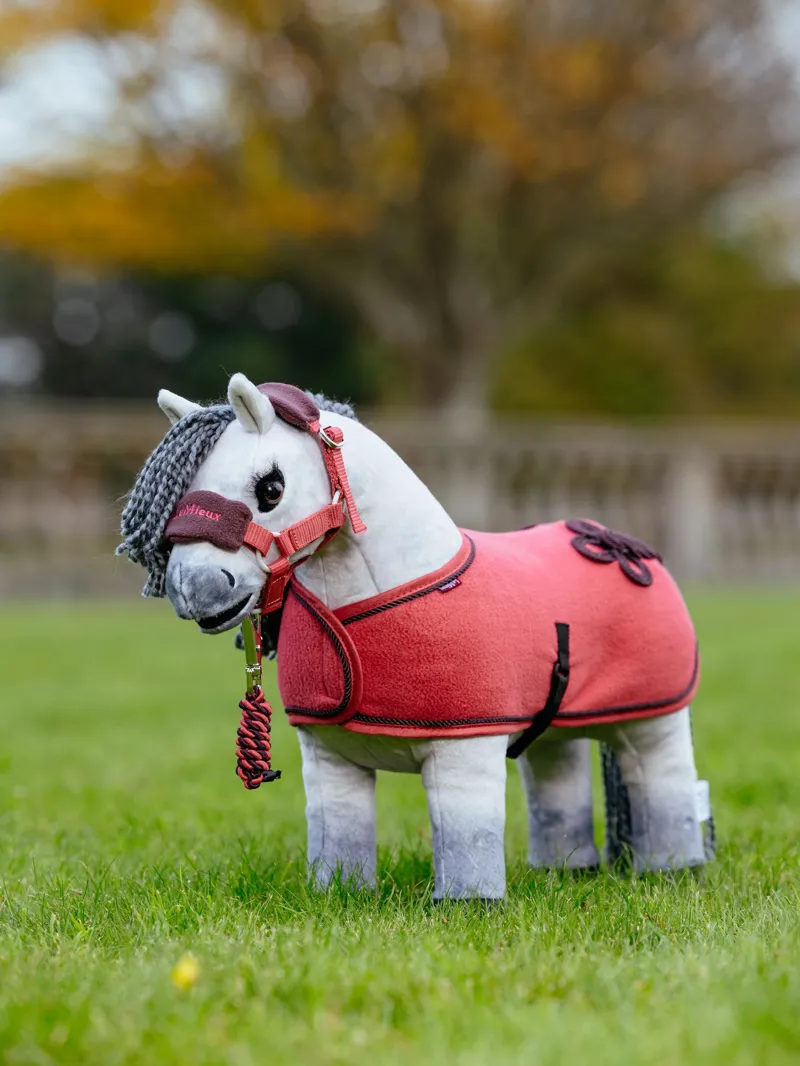 Le Mieux Toy Pony Rug Cranberry