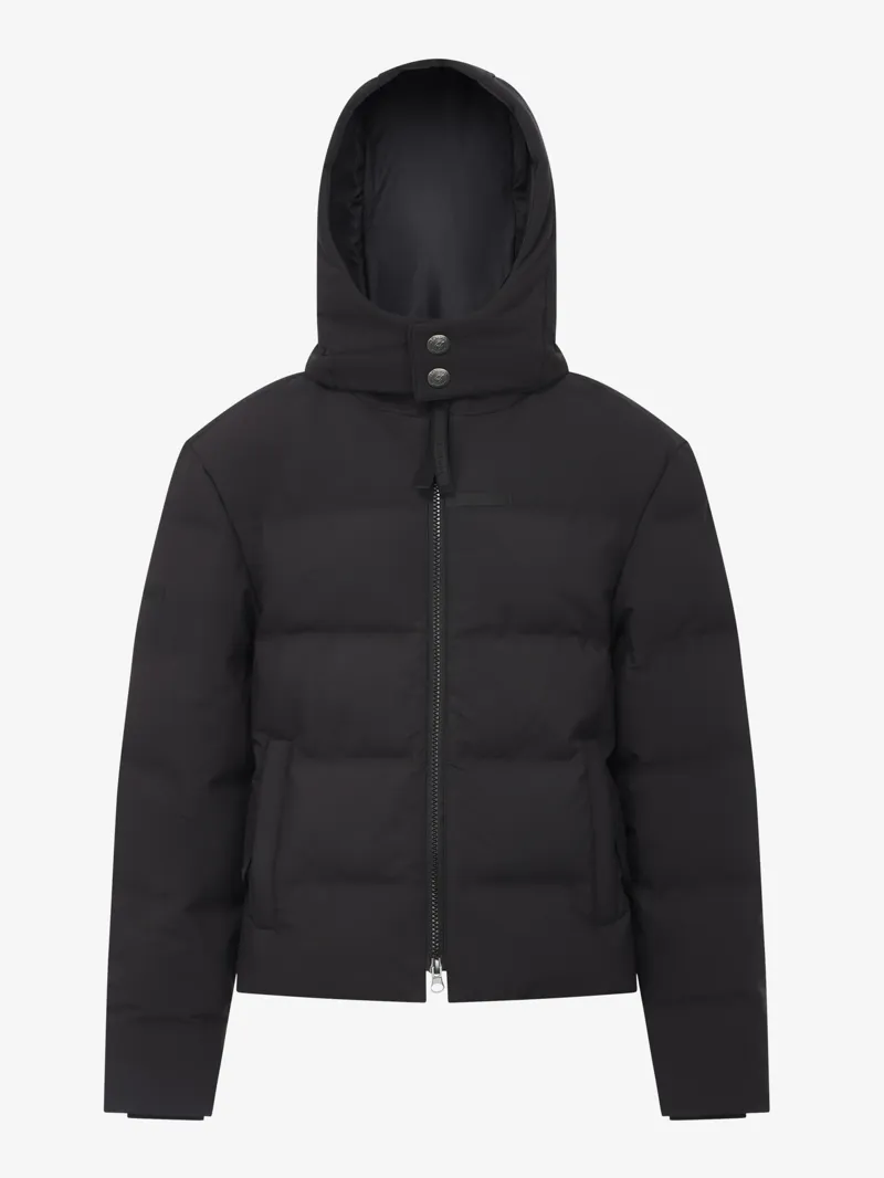 Le Mieux Young Rider Daisy Waterproof Coat Black-1