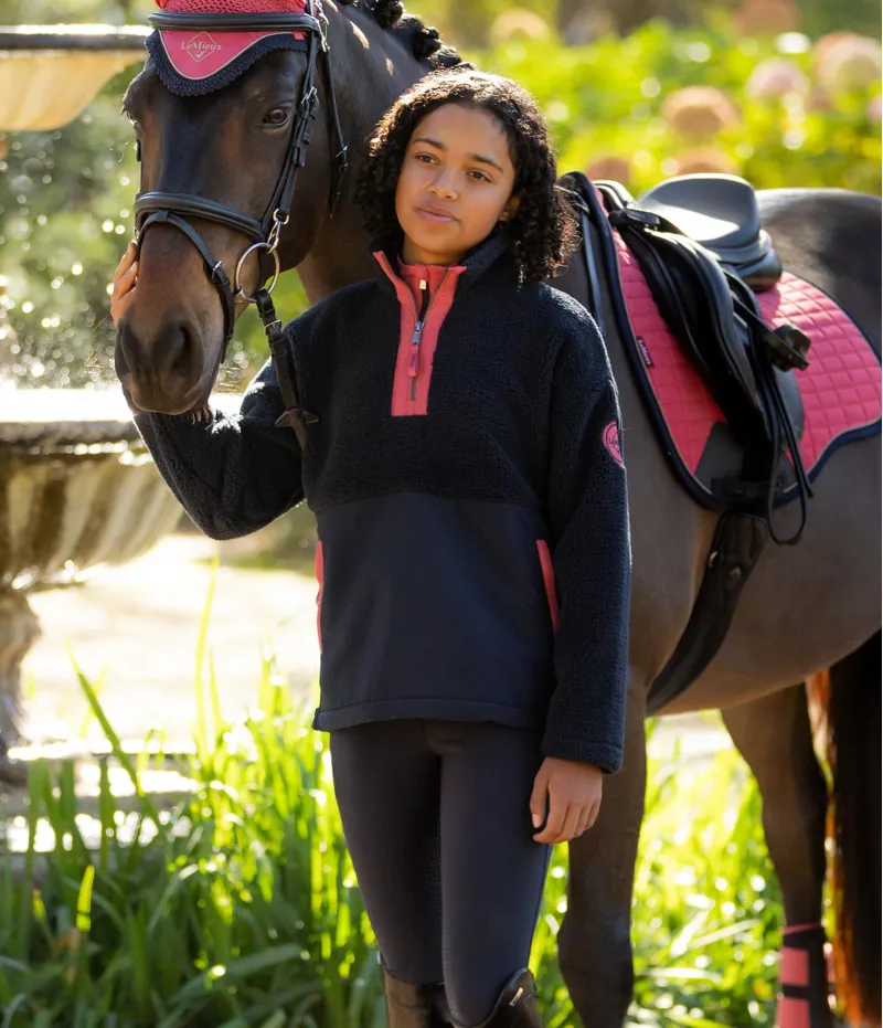 Le Mieux Young Rider Tammy Teddy Fleece Navy