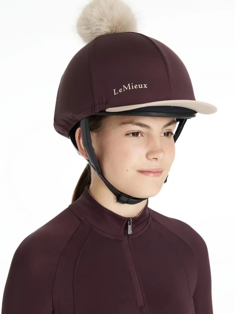 Le Mieux Classique Pom Hat Silk Damson
