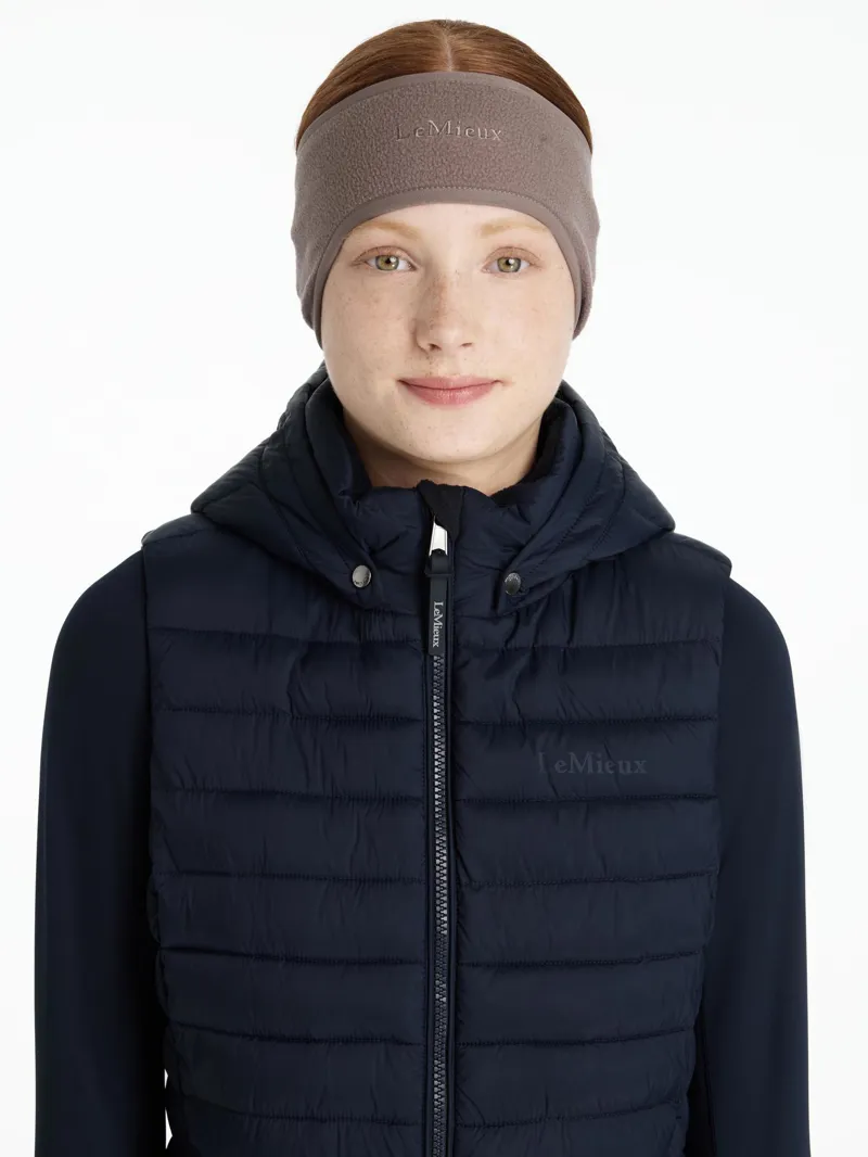 Le Mieux Fleece Earwarmer Walnut