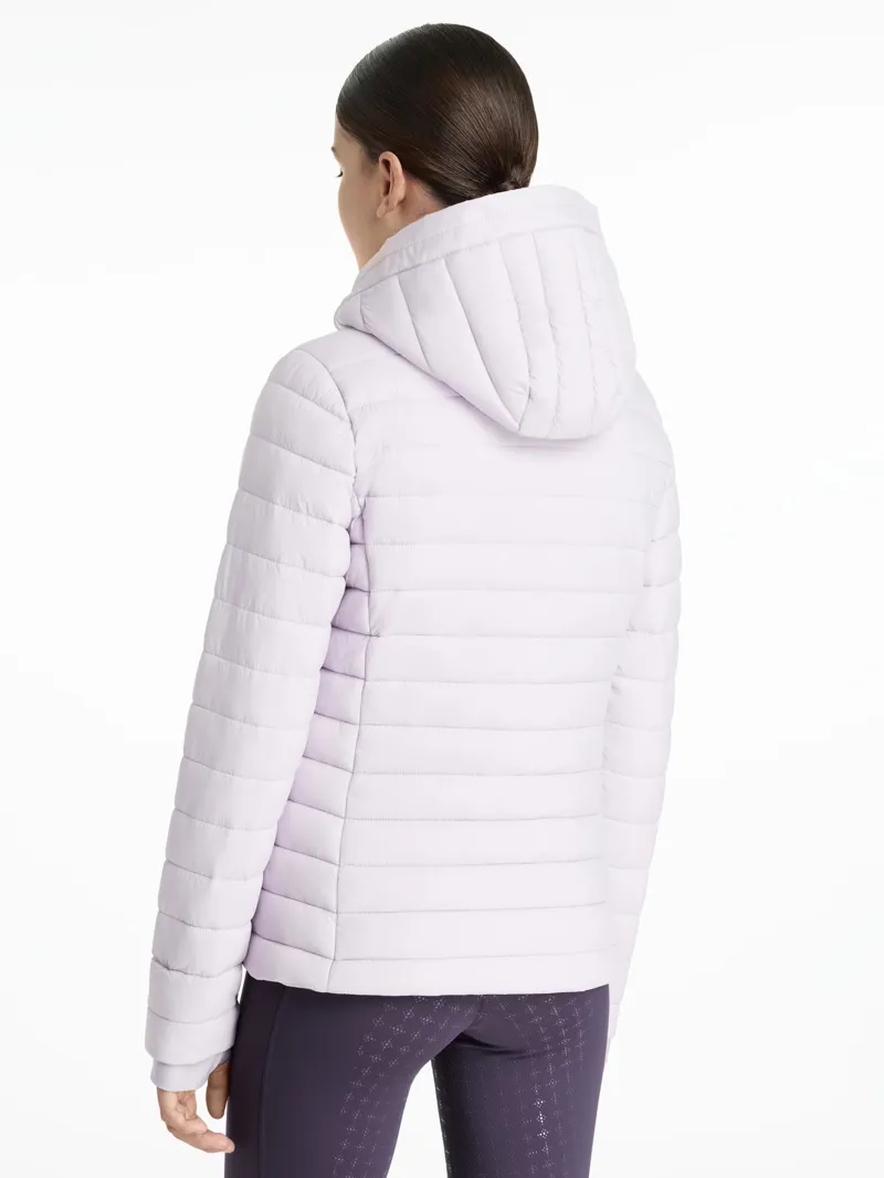 Le Mieux Young Rider Ruby Puffer Jacket Lilac-1