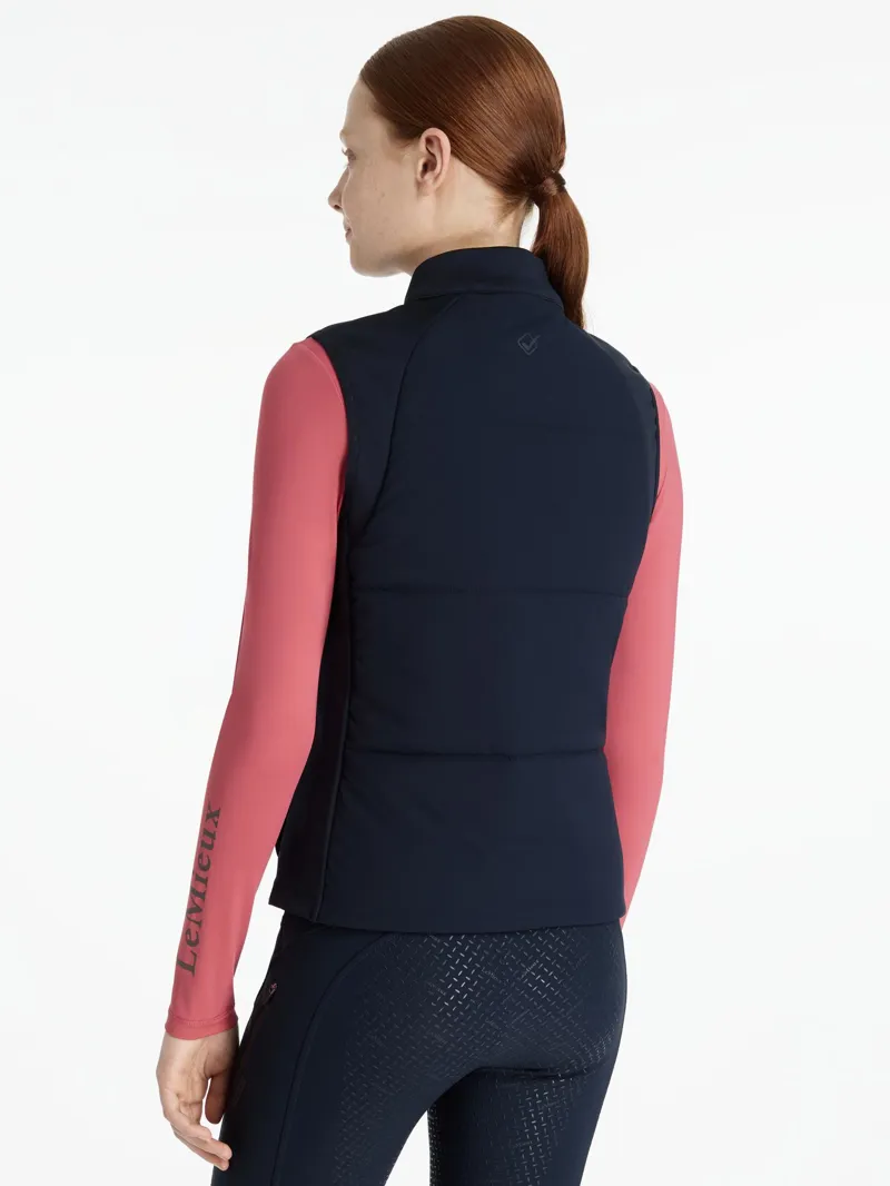 Le Mieux Young Rider Pammy Training Gilet Navy-1