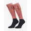 Le Mieux Competition Socks 2 Pack Cranberry