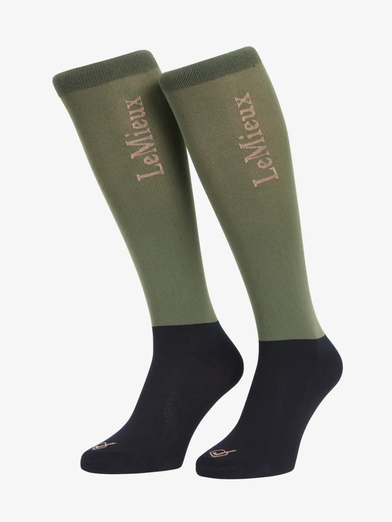 Le Mieux Competition Socks 2 Pack Rosemary