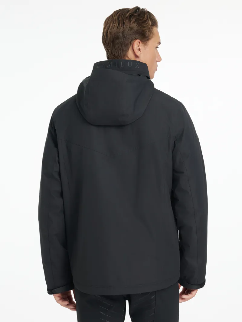 Le Mieux Mens Waterproof Team Jacket Black-1