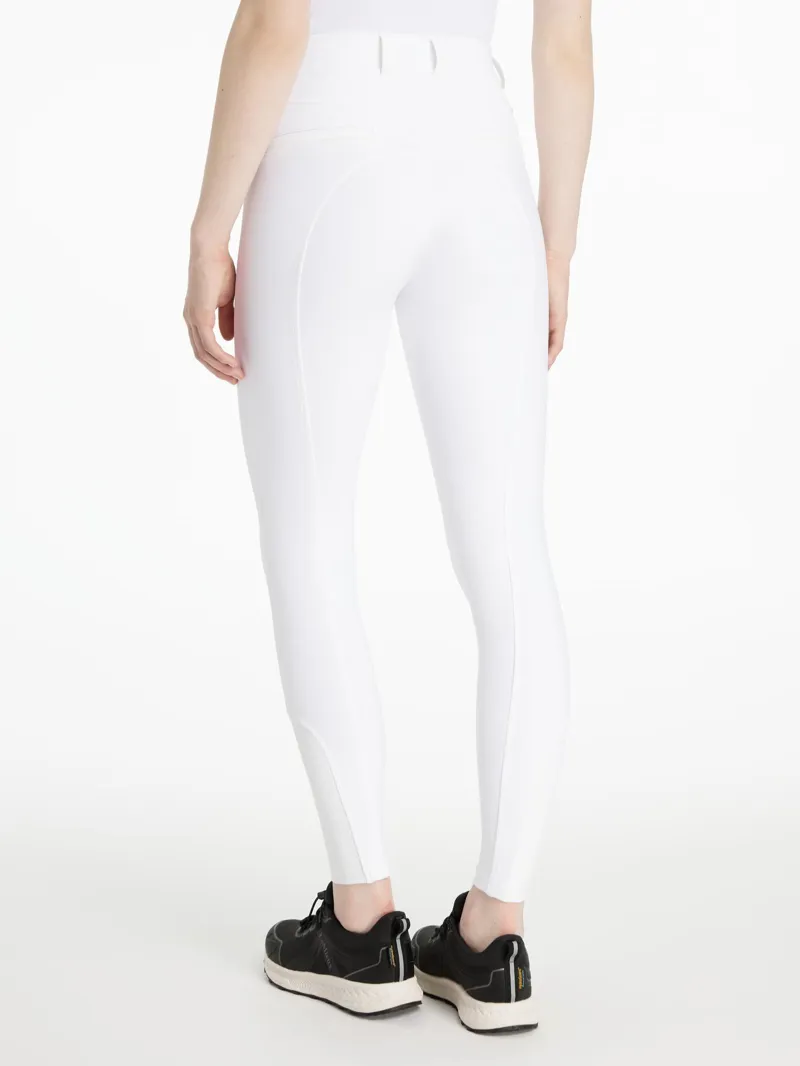 Le Mieux Isabelle Knee Grip Breeches White-2