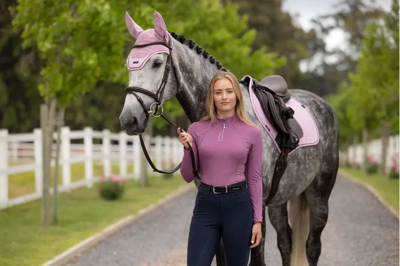 LeMieux Young Rider Classique Base Layer Mallow -1