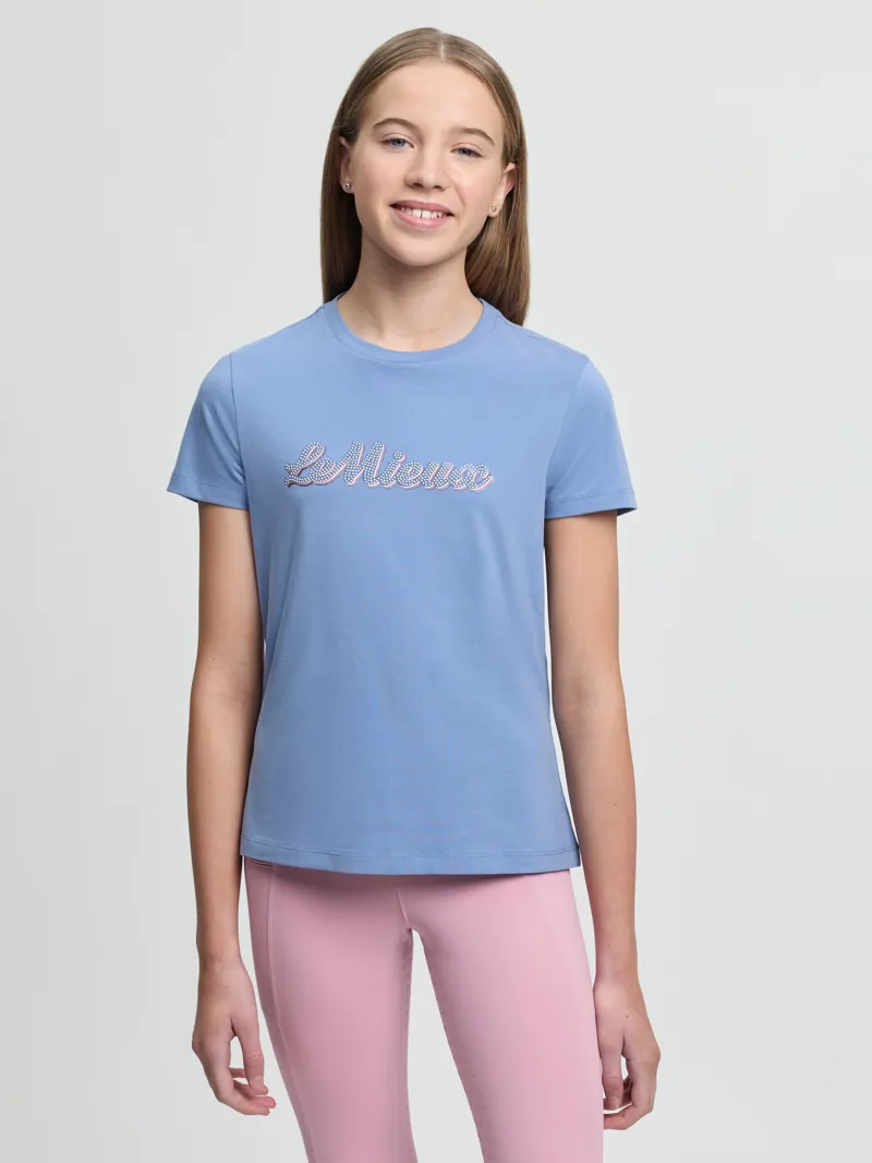 LeMieux Young Rider Arianna T- Shirt Powder Blue 