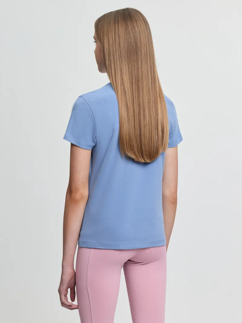LeMieux Young Rider Arianna T- Shirt Powder Blue -1