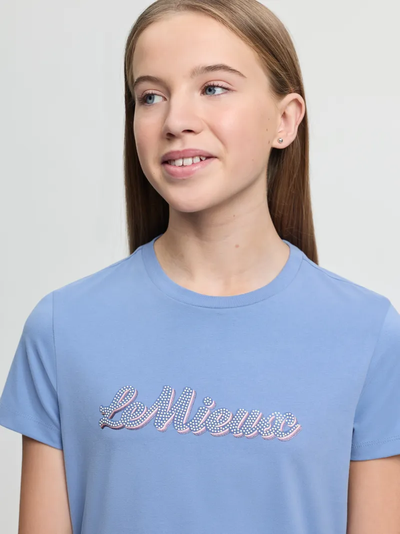 LeMieux Young Rider Arianna T- Shirt Powder Blue -2