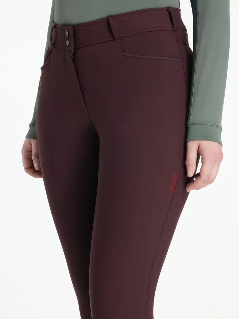 Le Mieux Isabelle Full Seat Breeches Damson-1