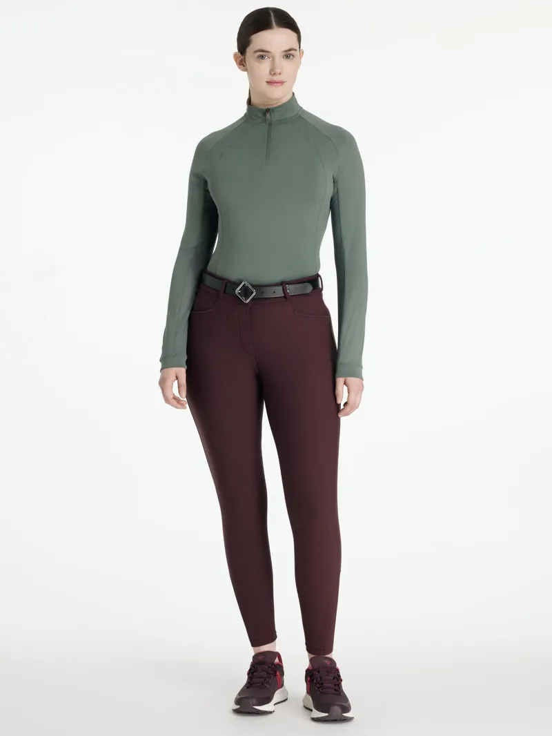 Le Mieux Isabelle Full Seat Breeches Damson