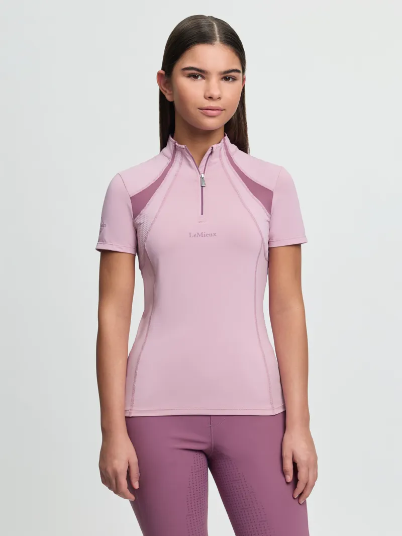 LeMieux Young Rider Mia Mesh Base Layer Fondant 