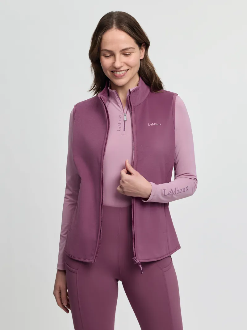 LeMieux Roberta Fleece Gilet Mallow
