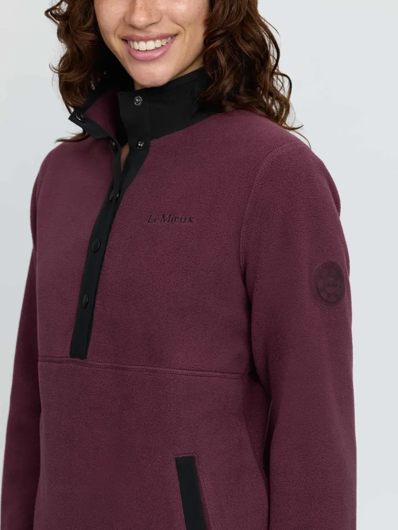 LeMieux Piper Popper Fleece Bramble-1