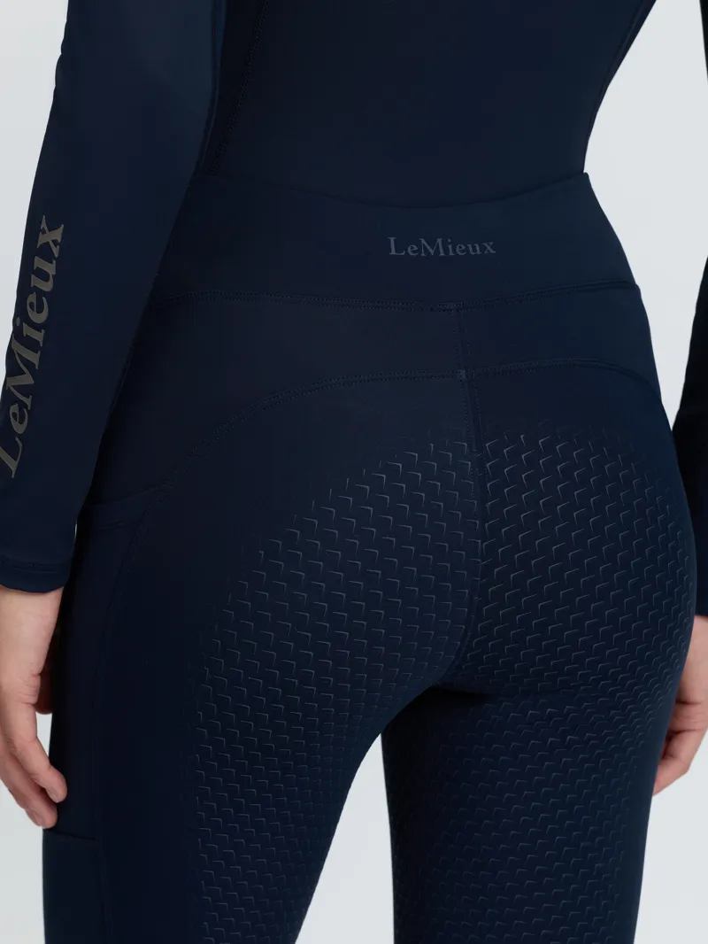 Natalie Brushed Pull On Navy-2