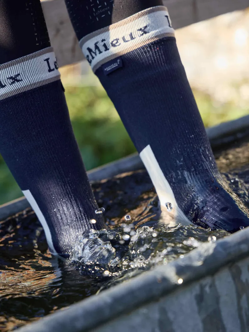 LeMieux x Sealskinz Waterproof Socks Navy