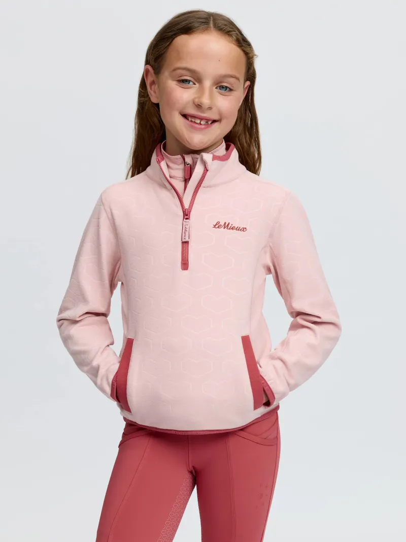 LeMieux Mini Maggie Heart Fleece Petal